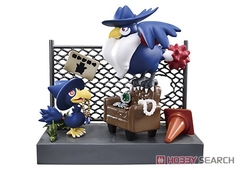 POKEMON RE-MENT POKEMON TOWN BACK ALLEY AT NIGHT