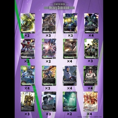 Thẻ Bài Gundam Card Game: [ST14] Starter Deck 14: Heavy Dominion [ENG]