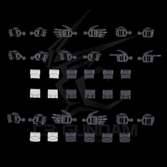 HGBC 30MM 1/144 W-023 OPTION PARTS SET 12 (HAND PARTS/MULTI JOINT)