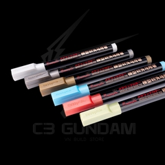 BÚT SƠN VẼ MÔ HÌNH GUNDAM CAO CẤP ĐẦU LÔNG GUNDAM MARKER HOBBY MIO TOOL METALLIC COLOR - MÀU KIM LOẠI