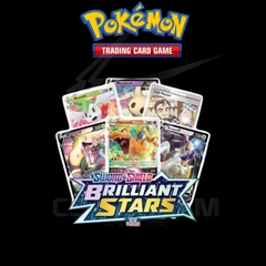 Thẻ Bài Pokemon TCG Sword & Shield SWSH09 Brilliant Stars Booster Pack - Hàng Chính Hãng Mỹ - Nintendo