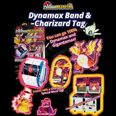 Pokemon Mezastar Promo - Special Meza Tag - Dynamax Band Pikachu & Charizard