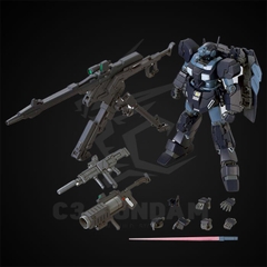 MG 1/100 RGM-96XS JESTA SHEZARR TYPE TEAM B&C [P-Bandai]