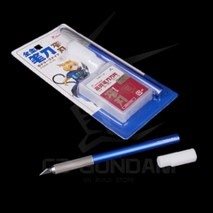 DỤNG CỤ MÔ HÌNH GUNDAM HOBBY MIO CÁN DAO ĐA NĂNG HMK-08 LƯỠI DAO GỌT NHỰA THỪA CARBON KNIFE BLADE 1710 1711 (30 PCS) BỘ DAO GỌT LƯỠI NHỎ HMK-01R HMK-01B HMK-03K HMK-03G