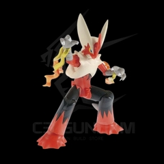 POKEMON PLASTIC MODEL COLLECTION 037 Mega Blaziken (Mega Bursyamo) POKEMON PLAMO