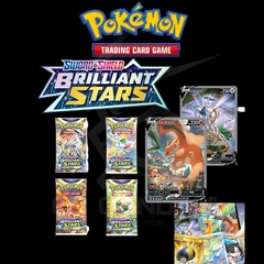 Thẻ Bài Pokemon TCG Sword & Shield SWSH09 Brilliant Stars Booster Pack - Hàng Chính Hãng Mỹ - Nintendo