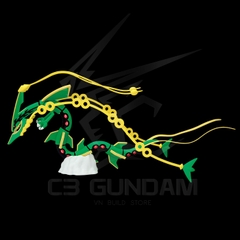 POKEMON PLASTIC MODEL COLLECTION 061 Mega Rayquaza POKEMON PLAMO