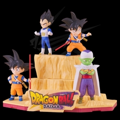 DRAGON BALL DAIMA MODEL KIT Son Goku (Mini) & Vegeta (Mini) - 7 VIÊN NGỌC RỒNG