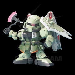 SD BB SENSHI ZGMF Zaku Series Set