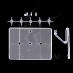 ĐẾ ACTION BASE 08 [CLEAR COLOR] BANDAI 30MM-HG-RG GIÁ ĐỠ MÔ HÌNH GUNDAM