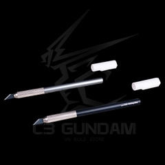 DỤNG CỤ MÔ HÌNH GUNDAM HOBBY MIO CÁN DAO ĐA NĂNG HMK-08 LƯỠI DAO GỌT NHỰA THỪA CARBON KNIFE BLADE 1710 1711 (30 PCS) BỘ DAO GỌT LƯỠI NHỎ HMK-01R HMK-01B HMK-03K HMK-03G