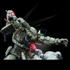 BN FIGURE DX RX-78-2 GUNDAM VS MS-06F ZAKU II