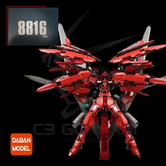 MG 1/100 DABAN 8816 GUNDAM 00 ASTRAEA TYPE F SHIELDS AND AVALANCHE SWORD METAL BUILD VER MB