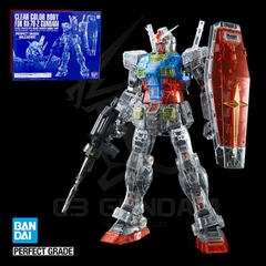 PG 1/60 CLEAR COLOR BODY FOR RX-78-2 GUNDAM UNLEASHED [P-BANDAI]