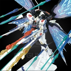 MG HIRM 1/100 DRAGON MOMOKO ZGMF-X20A STRIKE FREEDOM GUNDAM METAL FRAME + WING OF LIGHT +EFFECT PART