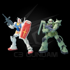 HG 1/144 GUNPLA STARTER SET RX-78-2 GUNDAM VS ZAKU II