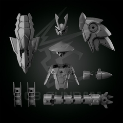 HGBC 30MM 1/144 W-10 OPTION PARTS SET 4 (SENGOKU ARMOR) CUSTOM PART