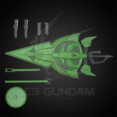 HGBD:R 012 1/144 MASS PRODUCED ZEONIC SWORD BUILD CUSTOM PART