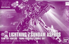 HGBF 1/144 P-BANDAI LIGHTNING Z GUNDAM ASPROS