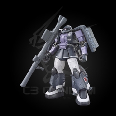 HGGTO 003 1/144 MS-06R-1A ZAKU II HIGH MOBILITY TYPE (GAIA MASH CUSTOM) GUNDAM THE ORIGIN