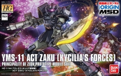 HGGTO 020 1/144 YMS-11 ACT ZAKU (KYCILIA'S FORCES) GUNDAM THE ORIGIN