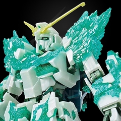 HGUC 1/144 THE GUNDAM BASE LIMITED UNICORN GUNDAM (LUMINOUS CRYSTAL BODY)