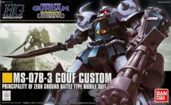 HGUC 117 1/144 MS-07B-3 GOUF CUSTOM