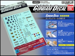 DECAL NƯỚC DALIN D.L MODEL RG RAISER