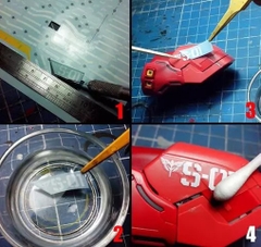 DECAL NƯỚC DALIN D.L MODEL RG RAISER