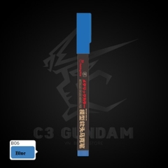 BÚT SƠN VẼ MÔ HÌNH GUNDAM CAO CẤP ĐẦU LÔNG GUNDAM MARKER HOBBY MIO TOOL METALLIC COLOR - MÀU KIM LOẠI
