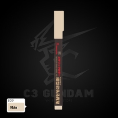 BÚT SƠN VẼ MÔ HÌNH GUNDAM CAO CẤP ĐẦU LÔNG GUNDAM MARKER HOBBY MIO TOOL METALLIC COLOR - MÀU KIM LOẠI
