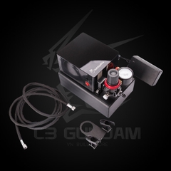 MÁY BOM CÓ BÌNH NÉN KHÍ PHUN SƠN MÔ HÌNH GUNDAM HM-05 HOBBY MIO - AIRBRUSH