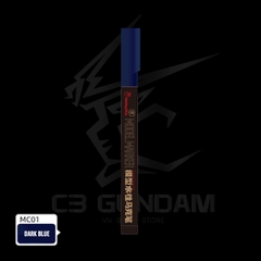 BÚT SƠN VẼ MÔ HÌNH GUNDAM CAO CẤP ĐẦU LÔNG GUNDAM MARKER HOBBY MIO TOOL METALLIC COLOR - MÀU KIM LOẠI