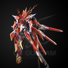 METAL BUILD 1/72 CHINA ZERO GRAVITY BLOOD BLADE VAISRAVANA MECHANICA RED LOTUS - NATRA