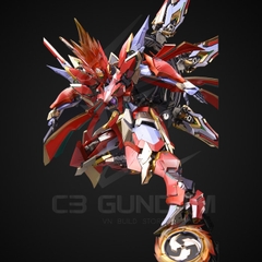 METAL BUILD 1/72 CHINA ZERO GRAVITY BLOOD BLADE VAISRAVANA MECHANICA RED LOTUS - NATRA