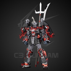 MG 1/100 SHIN MUSHA GUNDAM VER SENGOKU NO JIN KUROKO OYOROI BLACK ROBE [ P-Bandai]