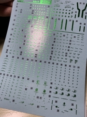 DECAL NƯỚC DALIN D.L MODEL RG BANSHEE NORN FINAL BATTLE