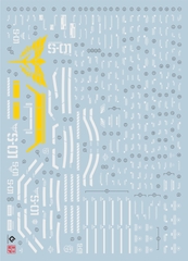 DECAL NƯỚC EVO MG SAZABI VER KA