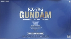 PG 1/60 RX-78-2 GUNDAM CHROME PLATED VERSION
