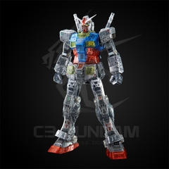 PG 1/60 CLEAR COLOR BODY FOR RX-78-2 GUNDAM UNLEASHED [P-BANDAI]