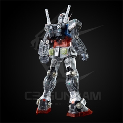 PG 1/60 CLEAR COLOR BODY FOR RX-78-2 GUNDAM UNLEASHED [P-BANDAI]