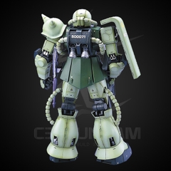 PG 1/60 MS-06F ZAKU II (GREEN)