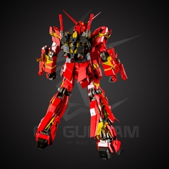 PG 1/60 RX-0 UNICORN GUNDAM + ARMED ARMOR DE (CHINA RED VER)