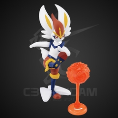 POKEMON PLASTIC MODEL COLLECTION 050 CINDERACE POKEMON PLAMO