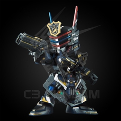 SD WORLD HEROES 03 SERGEANT VERDE BUSTER GUNDAM SDWH