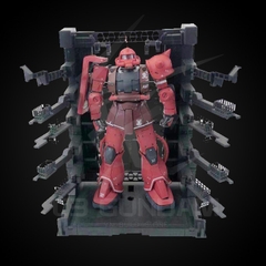 ĐẾ BASE MÔ HÌNH MS CAGE GRAY COLOR FOR HG RG MG GUNDAM VT-131-3-4