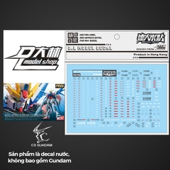 DECAL NƯỚC DALIN D.L MODEL RG BUILD STRIKE GUNDAM