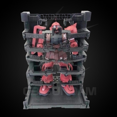 ĐẾ BASE MÔ HÌNH MS CAGE GRAY COLOR FOR HG RG MG GUNDAM VT-131-3-4