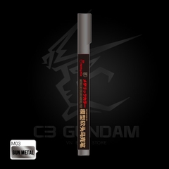 BÚT SƠN VẼ MÔ HÌNH GUNDAM CAO CẤP ĐẦU LÔNG GUNDAM MARKER HOBBY MIO TOOL METALLIC COLOR - MÀU KIM LOẠI