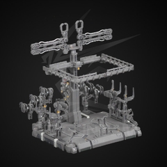 BASE ZHAOYUN ZYB001 1/144 MOBILE SUIT GARAGE MECHA MAINTENANCE BASE